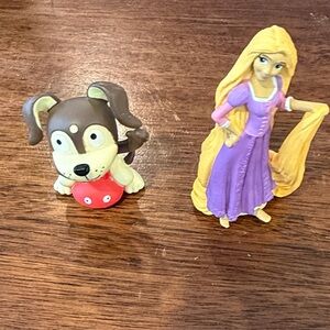 Princess and Puppy Playset - Purple and Brown